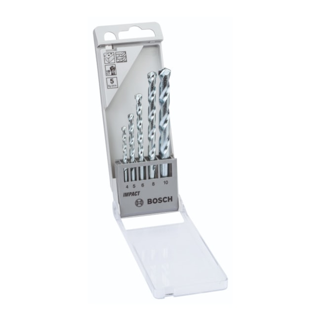 Jogo de Brocas para Concreto com 5 Peças 2608590090 BOSCH-7c7f5f38-8776-4d37-a697-f2848b0ff6ae