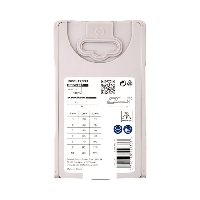 Jogo de Brocas para Madeira PRO Wood 3,0-10,0mm 7 Peças 2607017034 BOSCH-a64c96c6-e33f-47ea-b354-baca2d7b5a18