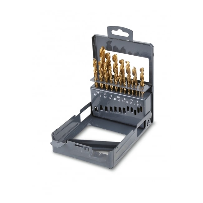 Jogo de Brocas para Metais HSS DIN 338N 1.0 a 13.0mm TIN 25 Peças 414/SP25 BETA-76ba20bb-d076-4e66-a510-555c153e107b
