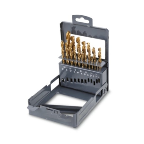 Jogo de Brocas para Metais HSS DIN 338N 1.0 a 13.0mm TIN 25 Peças 414/SP25 BETA-ce6141dc-7a93-4540-8411-805fb147ae31