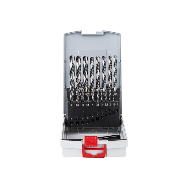 Jogo de Brocas para Metal HSS-PointTeQ ProBox 1,0 à 10,0mm com 19 Peças 2608577351 BOSCH-66dd2544-6fc5-4816-857b-b6c1aa919d75