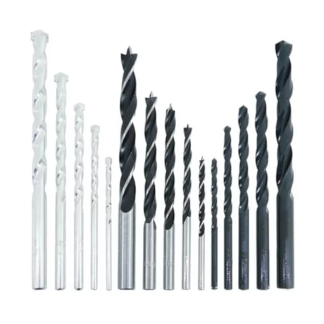 Jogo de Brocas para Metal Madeira Alvenaria X-Line 3 a 8mm 15 Peças 2607017504 BOSCH-c846234d-c680-4a7a-8eba-cb418ef4d729