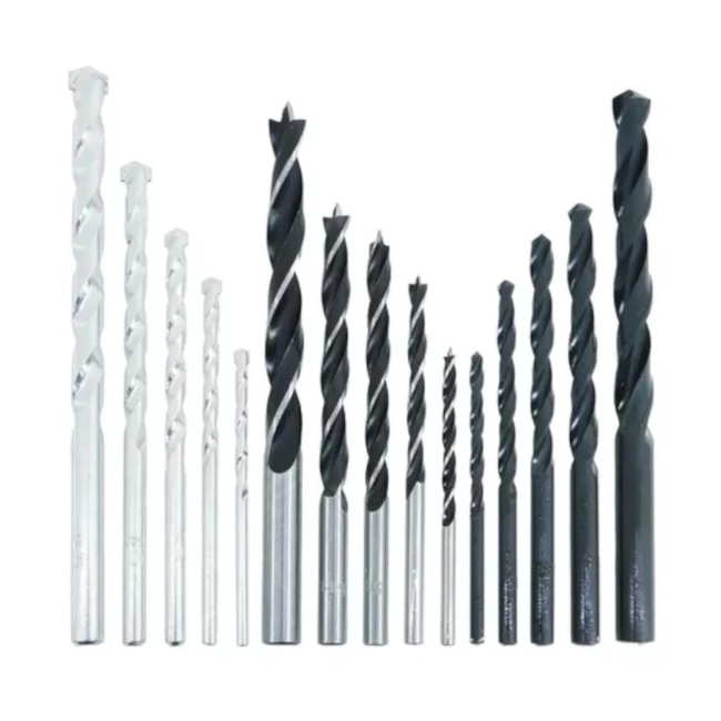 Jogo de Brocas para Metal Madeira Alvenaria X-Line 3 a 8mm 15 Peças 2607017504 BOSCH-7e17761c-38f5-495e-a646-767ef2ef8f50