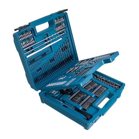 Jogo de Brocas Pontas e Acessórios com Maleta E-06270 com 212 Peças MAKITA-8a8226a8-1867-45b4-acee-332d33ab83d8