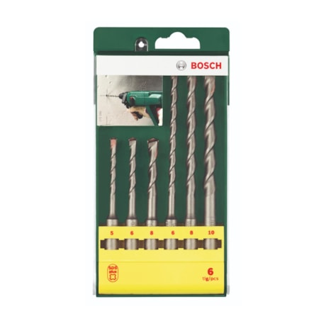Jogo de Brocas SDS PLUS 5mm a 10mm 6 Peças 2607019447 BOSCH-c9ea7295-4875-4b6b-ad8b-a476a2c4bacc