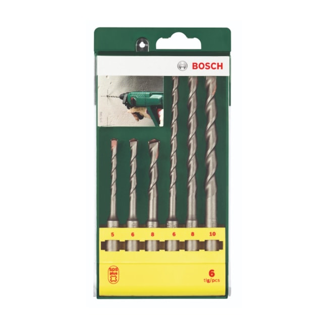 Jogo de Brocas SDS PLUS 5mm a 10mm 6 Peças 2607019447 BOSCH-5be470d5-2348-4b7c-abe5-df710aeded84