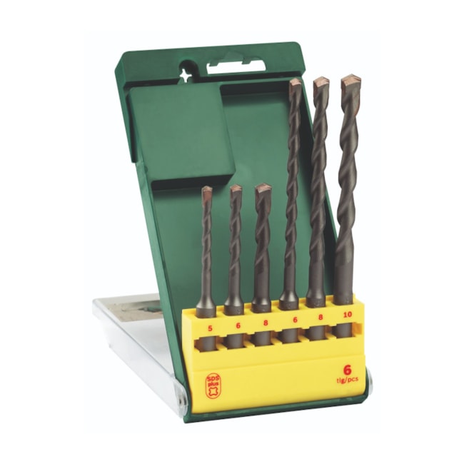 Jogo de Brocas SDS PLUS 5mm a 10mm 6 Peças 2607019447 BOSCH-7ff4a2c9-9d4c-46a2-a7b5-16cec995960e