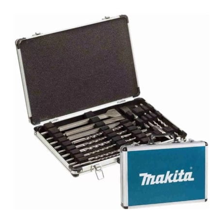 Jogo de Brocas SDS Plus Ponteiros e Talhadeiras com 17 Peças D-42444 MAKITA-8d505ef9-bab9-4a36-8732-e725221dbfdb