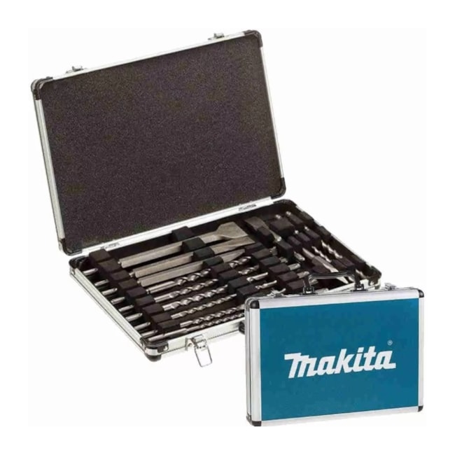 Jogo de Brocas SDS Plus Ponteiros e Talhadeiras com 17 Peças D-42444 MAKITA-a511a582-8b39-4060-ba9c-d6f942b232a8