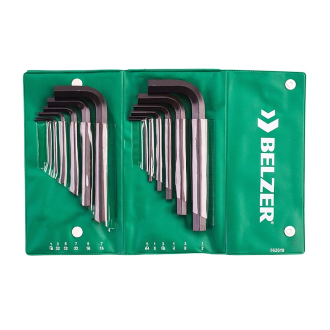 Jogo de Chave Allen Hexagonal L 1/16