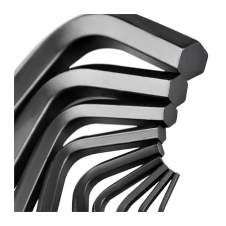 Jogo de Chave Allen Hexagonal L Abaulada 1.5mm a 10mm 9 Peças e Suporte 220890SBR BELZER/SATA-7a49a516-8ea6-47c7-bf90-479b495ef746