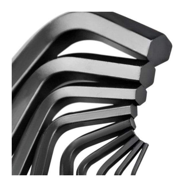 Jogo de Chave Allen Hexagonal L Abaulada 1.5mm a 10mm 9 Peças e Suporte 220890SBR BELZER/SATA-404e36a5-8602-438f-a189-211cc89105a6