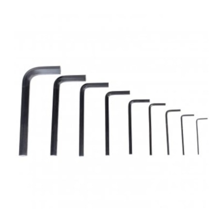 Jogo de Chave Allen Hexagonal L Curta 1.5mm a 10mm 9 Peças 220407SBR BELZER/SATA-10c9e22c-1306-4989-9581-61c1bf772f9d