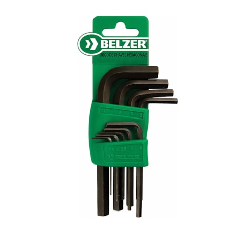 Jogo de Chave Allen Hexagonal L Curta 1.5mm a 10mm 9 Peças 220407SBR BELZER/SATA-8268a0bb-7557-4f05-873a-a6d24597ffdf