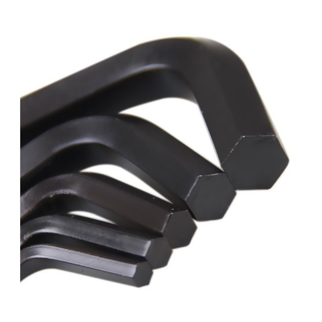 Jogo de Chave Allen Hexagonal Longa 1.5mm a 10mm 9 Peças com Suporte 220425SBR SATA-abc807d5-a37a-4803-9740-07ced37a3ad9