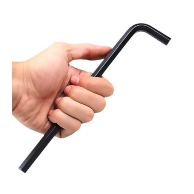 Jogo de Chave Allen Hexagonal Longa 1.5mm a 10mm 9 Peças com Suporte 220425SBR SATA-1e1dbf96-1ee0-468f-9fab-2c3e875a1d9a