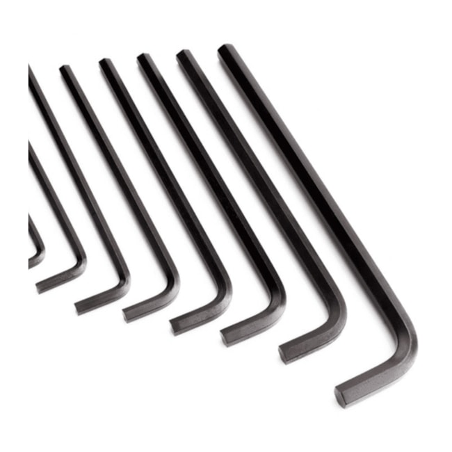 Jogo de Chave Allen Hexagonal Longa 4.0mm a 14mm com 10 Peças 220421BR BELZER/SATA-7393142c-9d13-4482-83a8-d47c372838d6