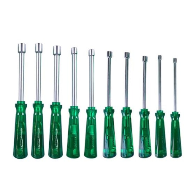 Jogo de Chave Canhão 4 a 13mm com 10 Peças 252010BN BELZER-0463739f-78b4-4483-b6bd-d85e144109d3