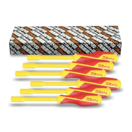 Jogo de Chave Canhão 5.5mm a 13mm Isolada 1000V com 6 Peças 943MQ/S6 BETA-ae25fc88-f840-4648-a86c-e92ce8415b8e