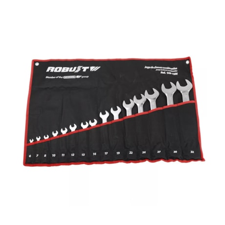Jogo de Chave Combinada 6 a 32mm 15 Peças 14b-15m Robust-ad23db63-5bab-45c3-bf7c-2b4746f01a01