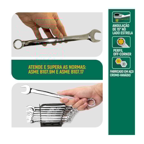 Jogo de Chave Combinada 8-19mm com 9 Peças ST09020SJ BELZER/SATA-91d55076-ac13-4aa4-854f-5537af1ba687