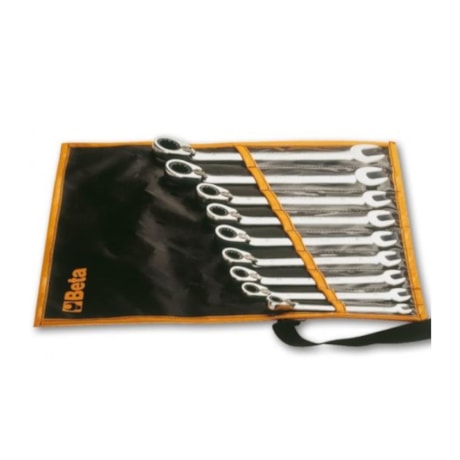 Jogo de Chave Combinada 8 a 19mm com Catraca Reversível 9 Peças 142/B9 BETA-adad3a8d-7163-4695-9c14-adae095f0120