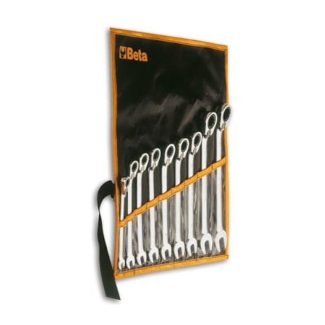 Jogo de Chave Combinada 8 a 19mm com Catraca Reversível 9 Peças 142/B9 BETA-6f763052-4d73-42be-8c39-f54ef2e88fe1