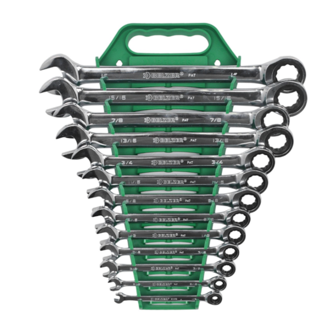 Jogo de Chave Combinada Catraca com 13 Peças 9312BJ BELZER-68ab38dc-c37d-4bdb-bb6c-ae35c3a66e84