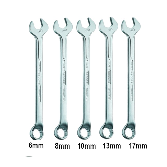 Jogo de Chave Combinada com 5 Peças 1B-5M GEDORE-828dd62f-ed4f-40b6-b53e-2da14af5ab83
