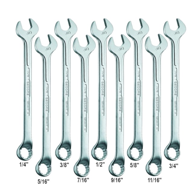 Jogo de Chave Combinada com 9 Peças 1B-9P GEDORE-b5f11bf6-b243-48a3-b86c-3430026cc277