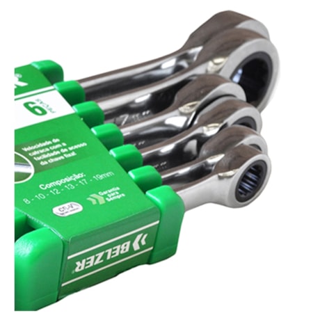 Jogo de Chave Combinada com Catraca Speedy 6 Peças 8556BJ BELZER
-1c4362a5-df7e-4dfc-b450-564c40294091