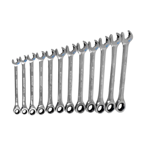 Jogo de Chave Combinada com Catraca Speedy 8 a 19mm 12 Peças 85597BJ BELZER-d7b0f35f-358b-455d-b7a8-31e4334a1211