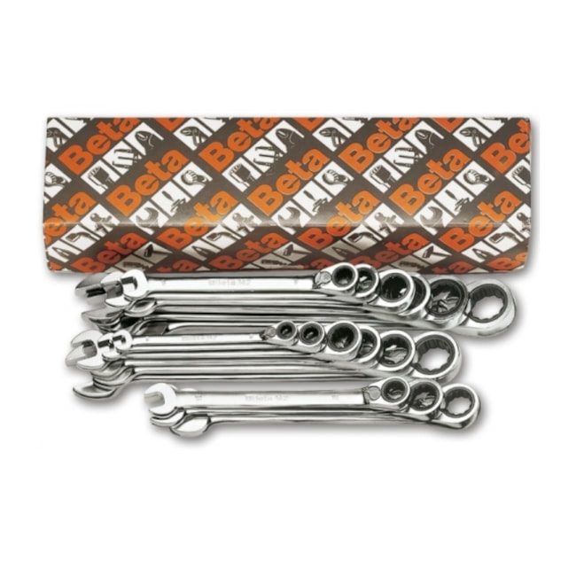 Jogo de Chave Combinada de 6 a 22mm com Catraca Reversível 15 Peças 142/S15 BETA-052e53a5-e627-4ada-929e-aab86262fbbb