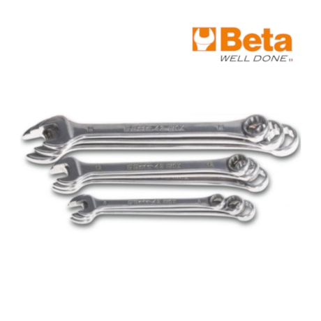 Jogo de Chave Combinada de Inox 6 a 19mm com 11 peças 42INOX/S11 BETA-eb454945-0d94-41b3-951a-95b67bc687e2
