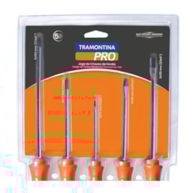 Jogo de Chave de Fenda e Phillips com 5 Peças TWISTER 44130/505 TRAMONTINA PRO