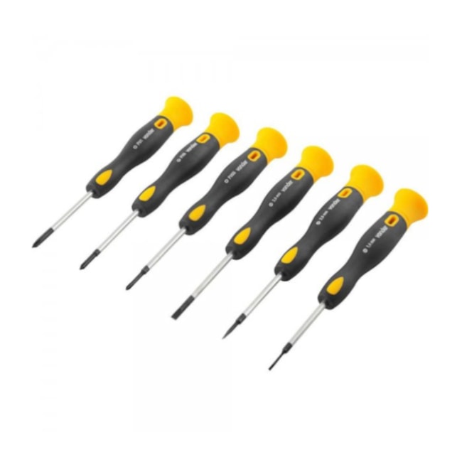 Jogo de Chave de Fenda e Phillips com 6 Peças de Precisão 3570100060 VONDER-a6fd8646-76dc-4b1b-b230-ff12798d7e4e