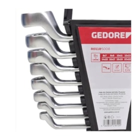 Jogo de Chave Estrela com 8 Peças R01185008 GEDORE RED