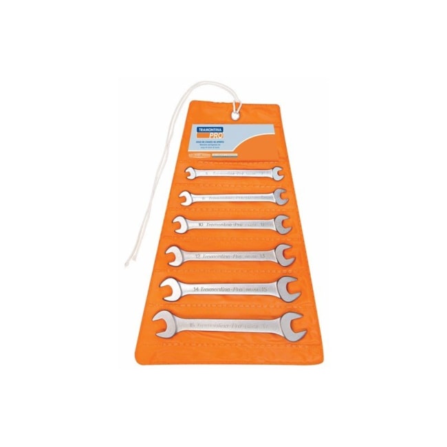 Jogo de Chave Fixa 6 a 17mm 6pcs 44610/206 TRAMONTINA-ff5ca807-9991-4e30-a386-5cf64bb950c2