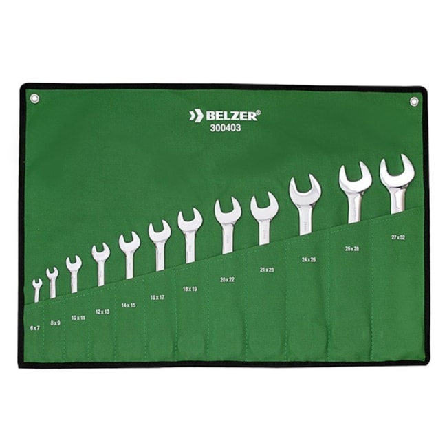 Jogo de Chave Fixa com 12 Peças 300403B BELZER-0466eec3-9e88-443f-b194-4db429c84ca2