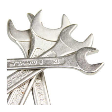 Jogo de Chave Fixa CR-V 6MM A 22MM com 8 Peças 100402MY MAYLE-690937ae-fbb0-49fd-a45d-1d71fd2d3b8a