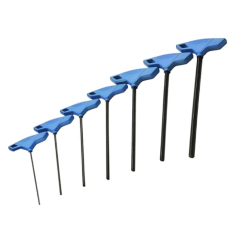 Jogo de Chave Hexagonal 1/8