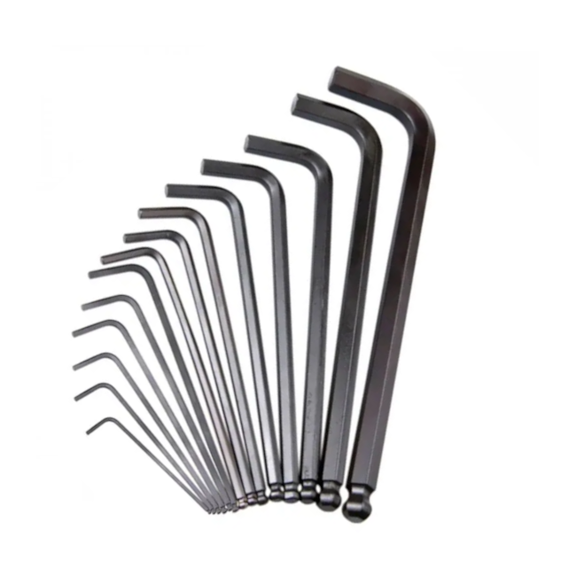 Jogo de Chave Hexagonal Abaulada L com 14 Peças 42KL-14M GEDORE-58afc028-6c85-495e-8262-c4c867b72b2e