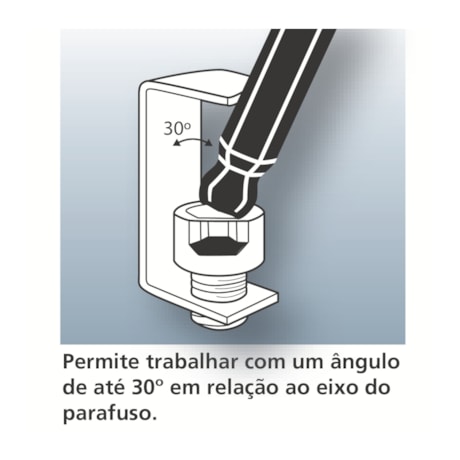 Jogo de Chave Hexagonal Abaulada Tipo L 1.6-6mm com 7 Peças 44460207 TRAMONTINA PRO-969fdaec-2a35-48cb-b9b8-7ad8d779a6a8