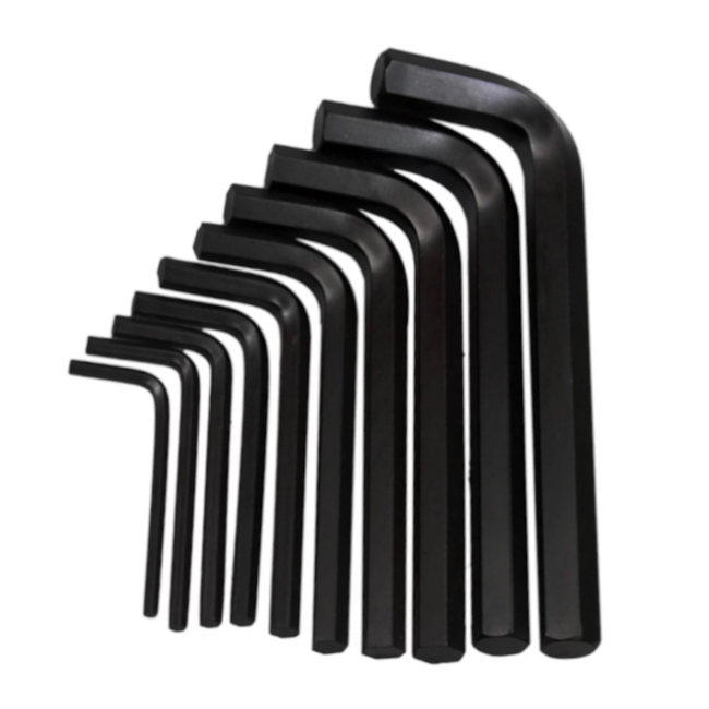 Jogo de Chave Hexagonal com 10 Peças 5/32