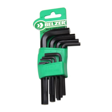 Jogo de Chave Hexagonal com 9 Peças 1,5mm à 10mm 220407SBR BELZER
-b0013da4-25df-4b18-b500-558fdbf1ff66