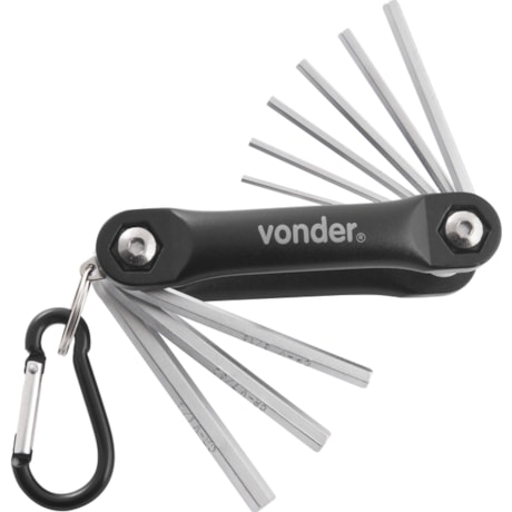 Jogo de Chave Hexagonal com 9 Peças 3573564014 VONDER-450d4d05-b2ff-4f33-9a14-f9c5bfc7997f