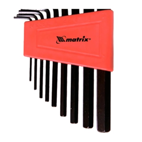 Jogo de Chave Hexagonal L 1.5MM A 10MM com 9 Peças 112269 MTX-a8c10030-6e90-40b6-81ca-31d0a2fcc759