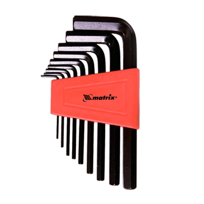 あつし① Jogo de Chave Hexagonal L 1.5MM A 10MM com 9 Peças 112269 MTX