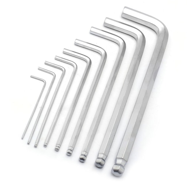 Jogo de Chave Hexagonal L Abaulada com 9 Peças 112339 MTX-cf241fb6-24dc-4356-b408-8f764488d049