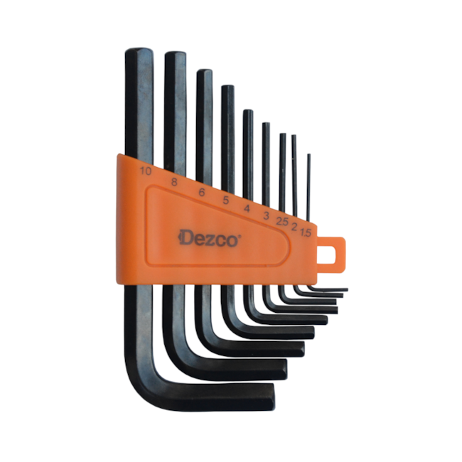 Jogo de Chave Hexagonal L Abaulada com 9 Peças HKWL1509P DEZCO-0bf1d74e-d637-4982-8826-b521818d6fdb